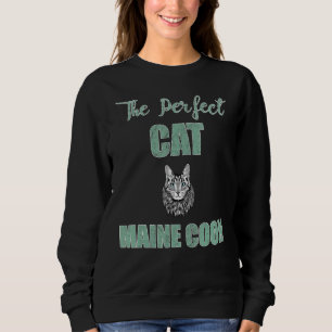 Sweatshirt Chat parfait Maine Coon