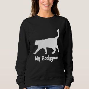 Sweatshirt Chat Sarcastique Pour Maman Propriétaire Femme Et