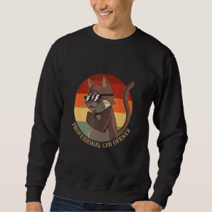 Sweatshirt Chat Sunset Retro - Tigres domestiques Animal