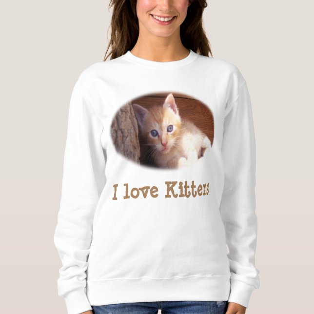 Sweatshirt Chats (Devant)
