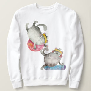 Sweatshirt Chats d'entraînement