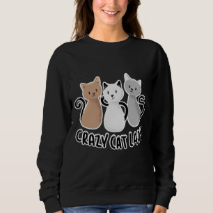 Sweatshirt Chats Femmes Mignons Design