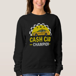 Sweatshirt Chauffeur de Taxi Cash Cab Meilleur Métier Chauffe