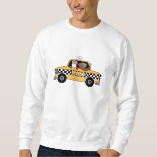 Sweatshirt Chauffeur de taxi Père Noël