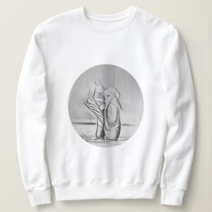 Sweatshirt Chaussures en ballet gris Ballerina simple