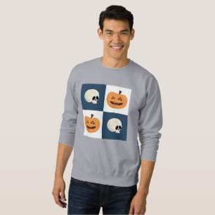Sweatshirt Checks de Skulls et Pumkins