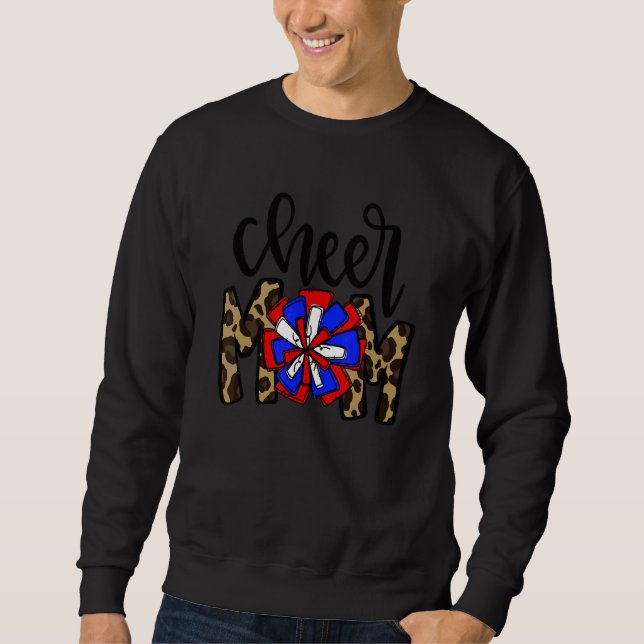 Sweatshirt Cheer Maman Leopard (Devant)