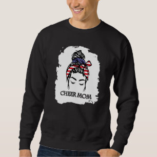 Sweatshirt Cheer Maman Usa Drapeau 1