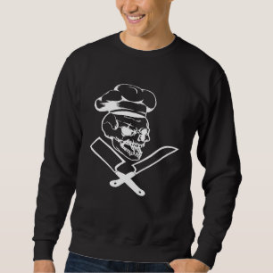 Sweatshirt Chef cuisinier de Cuisine culinaire Skull Pro