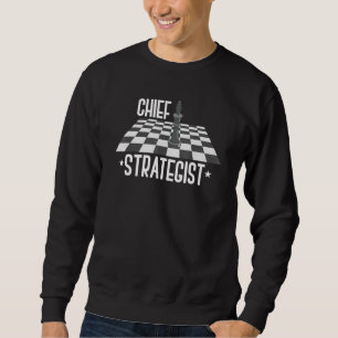Sweatshirt Chef des échecs stratégiques