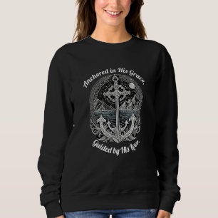 Sweatshirt Chemise à capuche Élégance Ancrée