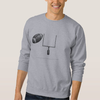 Sweatshirt Chemise à croquis de football et de poteau de but