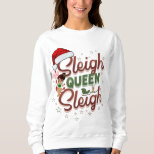 Sweatshirt Chemise à manches longues Festive Sass - Reine du 