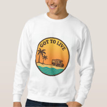 Chemise à manches longues Got To Live Retro Sunset