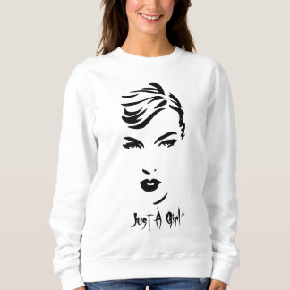 Sweatshirt Chemise à manches longues Just A Girl