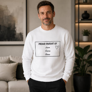 Sweatshirt Chemise à manches longues personnalisée pour enfan