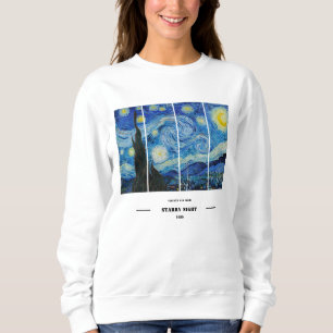 Sweatshirt Chemise à manches longues Vincent Van Gogh Nuit ét