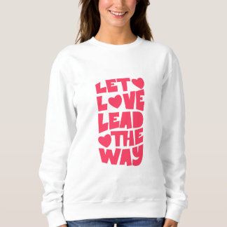 Sweatshirt chemise à sueur blanche