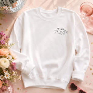 Sweatshirt Chemise Club Twenty-One Vintage Social Club