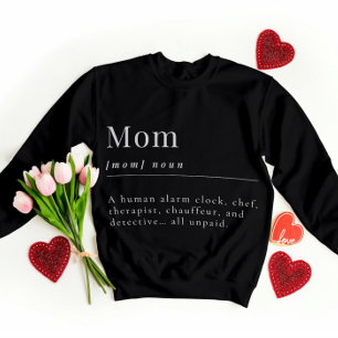 Sweatshirt Chemise de définition maman amusante - Superhero n