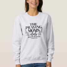Chemise de molleton du Club des mamans qui prient