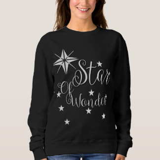 Sweatshirt Chemise de Noël Étoile de Merveille