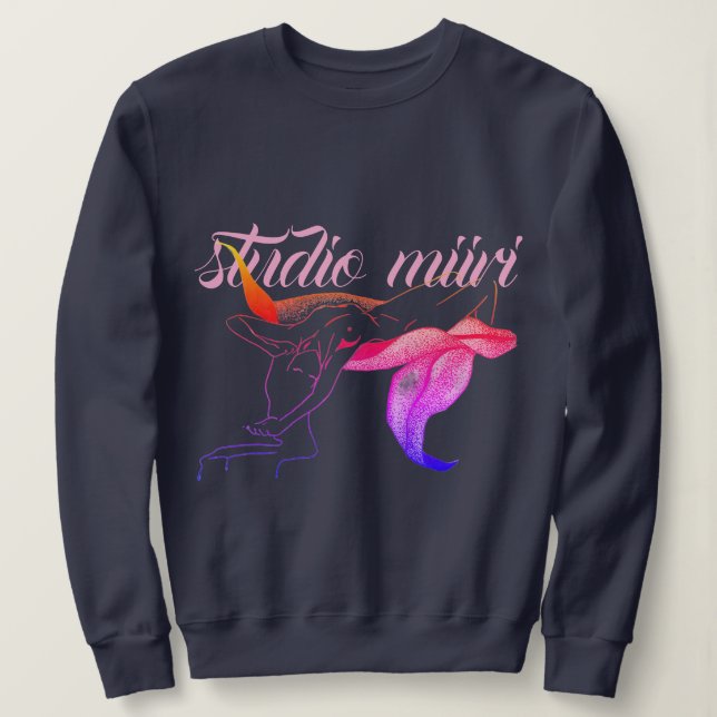 Sweatshirt CHEMISE DE NUIT & studio miiri (Design devant)