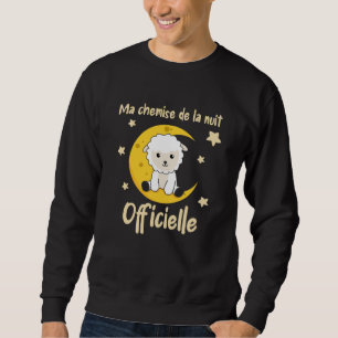 Sweatshirt Chemise de sommeil officielle du mouton animal de