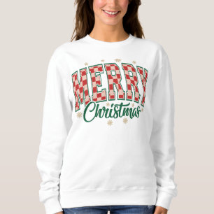 Sweatshirt Chemise de sport à lettre de l'université « Joyeux