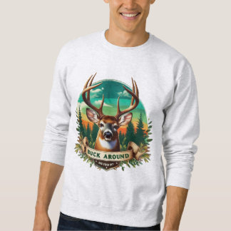 Sweatshirt Chemise de sport Buck Around Deer Man