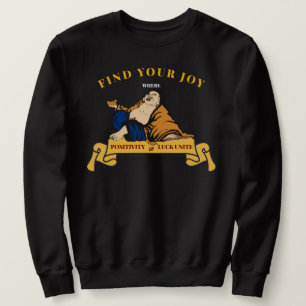 Sweatshirt Chemise de sudation Bouddha chanceux