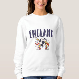 Sweatshirt Chemise de supporter de football d'Angleterre Drap