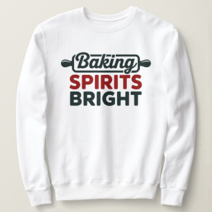 Sweatshirt Chemise de sweat-shirt blanche de Noël pour égayer