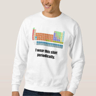 Sweatshirt Chemise de Tableau périodique