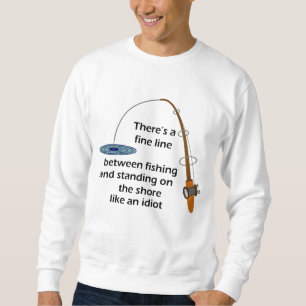 Sweatshirt Chemise drôle de pêche