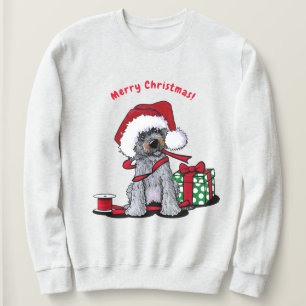 Sweatshirt Chemise KiniArt Christmas DoodleMoji