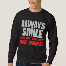 Chemise noire pour hommes avec déclaration de réal