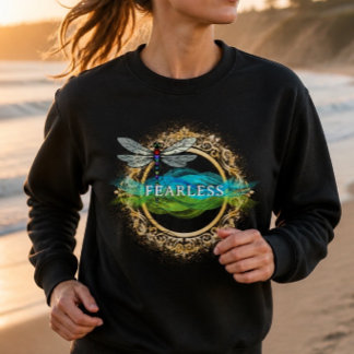 Sweatshirt Chemise personnalisée Libellule