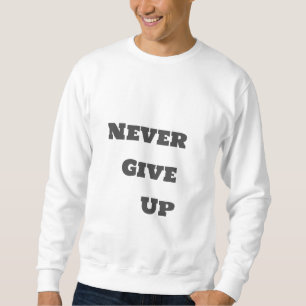 Sweatshirt Chemise tranchée avec texte imprimé