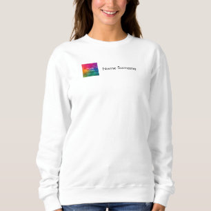 Sweatshirt Chemises à capuchon pour femmes avec nom Votre log