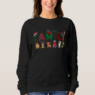 Sweatshirt Chemises assorties pour famille de Noël famille d
