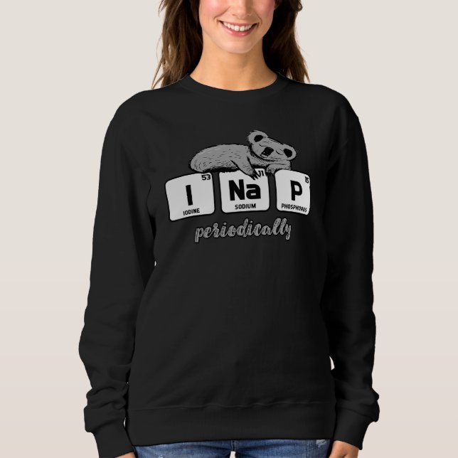 Sweatshirt Chémoise Science Nap (Devant)