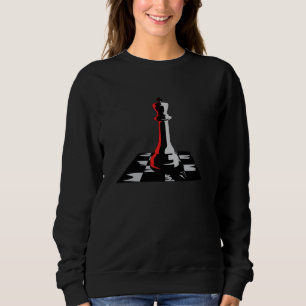 Sweatshirt Chess Chess Board King Checkmate Board Jeu cadeau