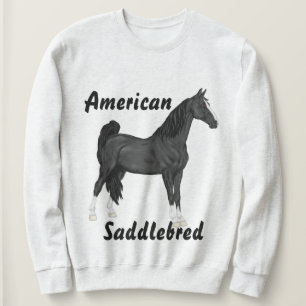 Sweatshirt Cheval américain de race selle