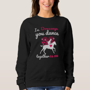 Sweatshirt Cheval de la Presse Cheval Cheval Dresage Horsebac
