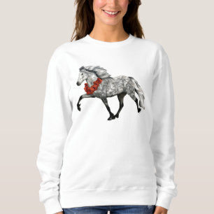 Sweatshirt Cheval Islandais Noël