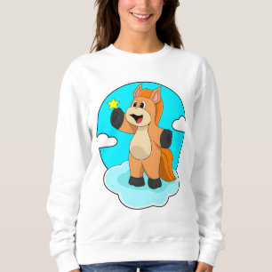 Sweatshirt Cheval sur nuages