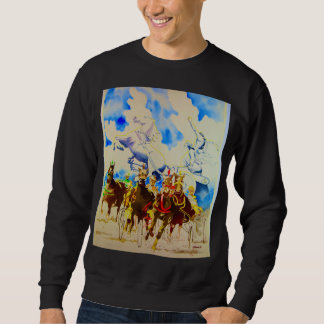 Sweatshirt Chevaux brillants