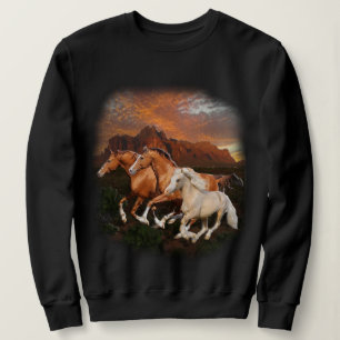 Sweatshirt Chevaux sauvages d'Arizona