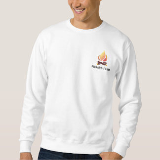 Sweatshirt chevronné de bois de chauffage de PF